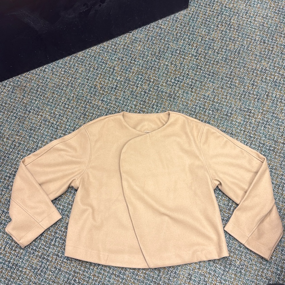 Camel shacket